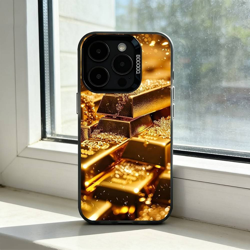 

Money Gold A-Art Phone Case For iPhone 17,16,15,14,13,12,11 Plus,Pro Max,XS,Colorful Silver Phone case Funda Cover iPhone13PRO