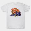 T Shirt Women Here Comes Knee Raiser Harajuku Print Kawaii Tshirt Summer Short Sleeve Female T-Shirt Top Tee