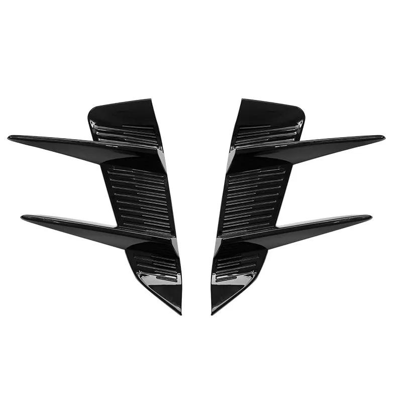 Car Front Bumper Spoiler Side Air Vent Trim Cover Trim For MG 4 MG4 EV Mulan Electric 2023 2024 2025 2026 Accessories A Pair VV222