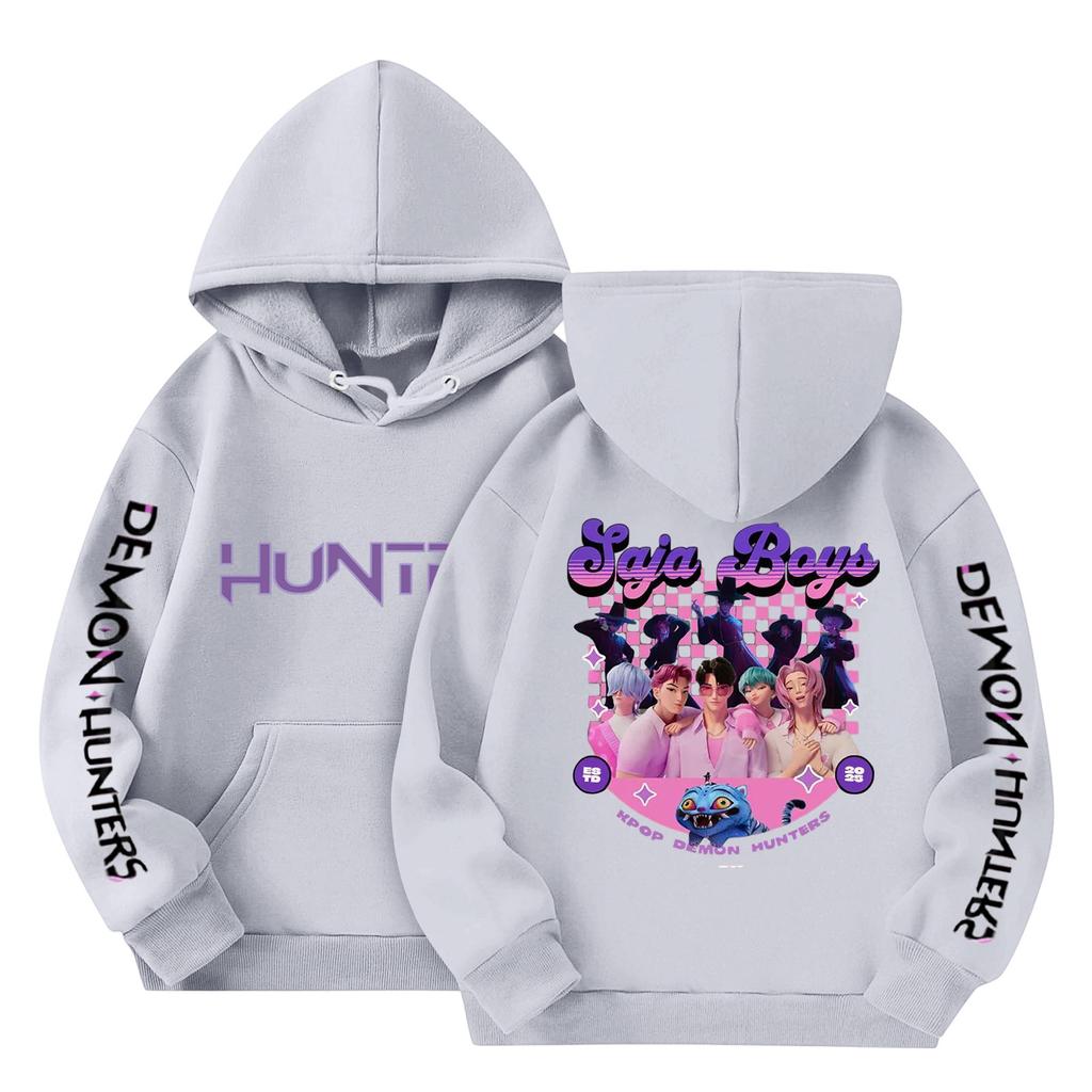 Gensere For tenåringsjenter Hettegensere Langermet genser med snøring Søt oversized hettegenser