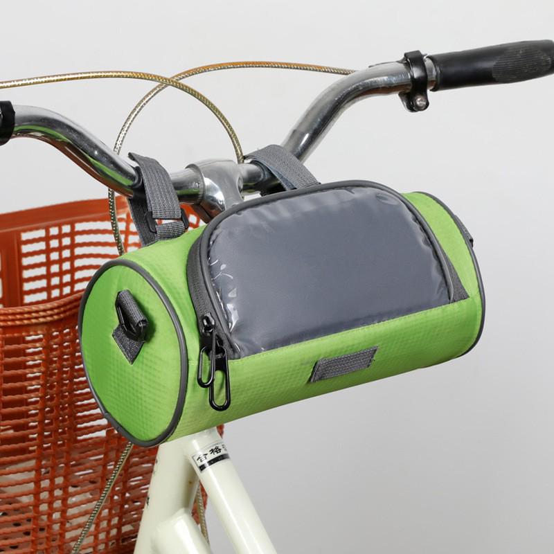 

Xiangyun Waterproof Handlebar Bag for Bikes & Electric Vehicles with Touchscreen Phone Storage 5 inch зелёный