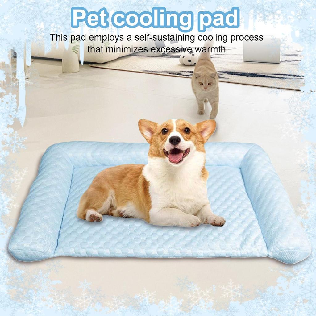 Hondenkoelmat Zomer Huisdier Koud Bed Extra Groot Voor Kleine Grote Honden Huisdieraccessoires Kat Duurzame Deken Sofa Kat Ijspad Deken