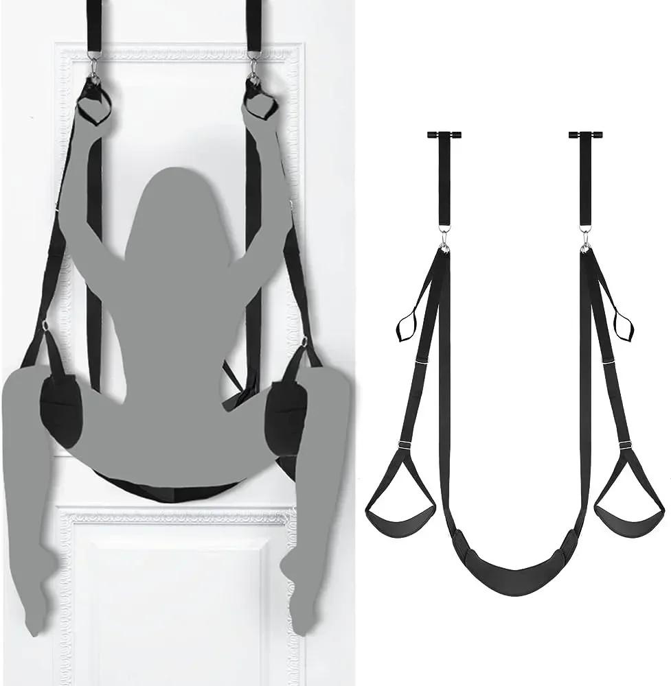 Swing Bondage Posture Shoulder Strap Constraint Bedroom Furniture on The Door Sex Swing Adjustable Sexuels Sling Sex Toys