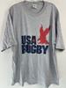 2002 USA Rugby Tee Grey Men’s XL Vintage Graphic Shirt Player Development Shirt