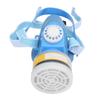 Maschera per la Bocca in Silicone Flessibile per Gas Acidi Vapori Anidride Solforosa Cloro Fosgene Fosforo