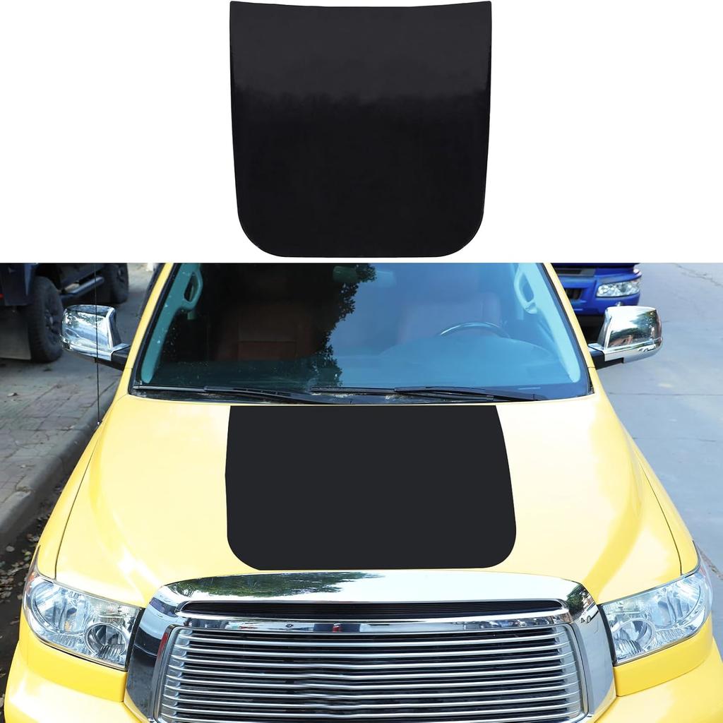 Aunginsy Front Hood Panel Decal Sticker Compatible with Toyota Tundra 2007-2013 Car Front Hood Engine Panel Precut Vinyl Decal American Flag Graphic