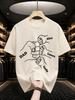 2026 New Pure Cotton Tshirt Dad And Child Fist Bump Personalized Fathers Day Print Crew Neck Short Sleeve Casual Top