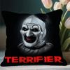 Terrifier Films Clown Pillow Case Removable Washable Cushion Cover – All-Season Soft Linen