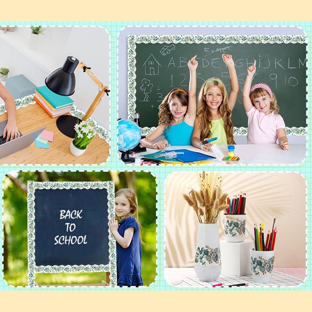 1Roll Self Adhesive Border Paper Paper Border Classroom Decors  Handmade Crafts
