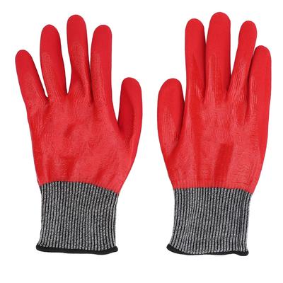 1 Pair Safety Work Gloves Lightweight Abrasion Resistant Anti Slip Reusable Multi Functional for Daily Use