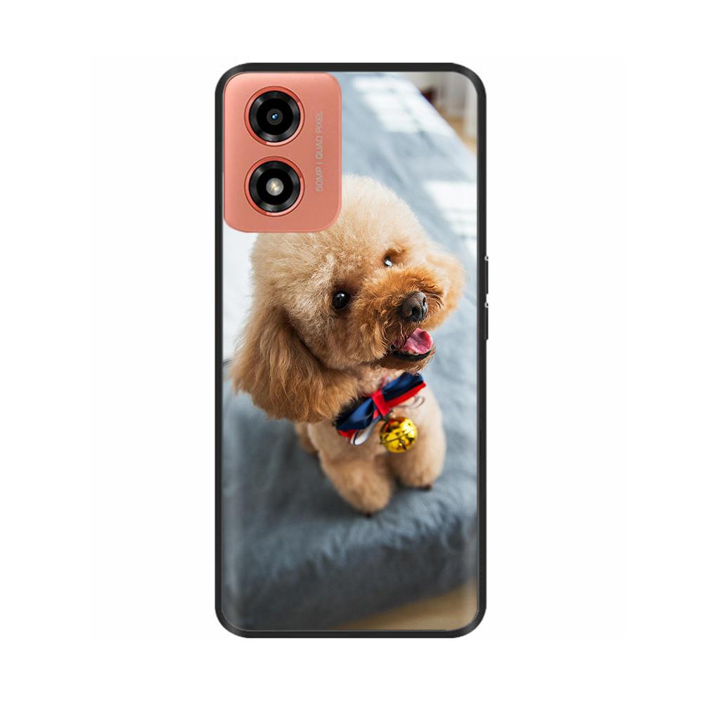 Hülle Für Moto G04s Stoßfest Schwarz Weiches Silikon Rückabdeckung Handyhülle auf Für Motorola Moto G04S G04 MotoG04 MotoG04s Bumper