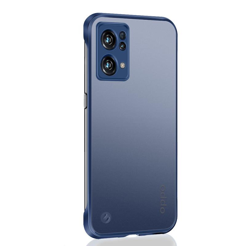 Suitable for OPPO RENO9Pro Matte Borderless Phone Case, FindX5 Metal Lens, RENO8 Anti-drop Hard Case