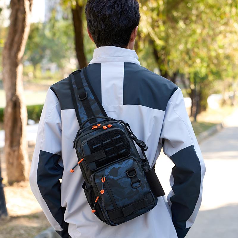 Luxury Design Men's Waist Packs  Oxford Crossbody Bags For Men Fashion Casual Men Shoulder Bags Chest Bag Bolsos Sac