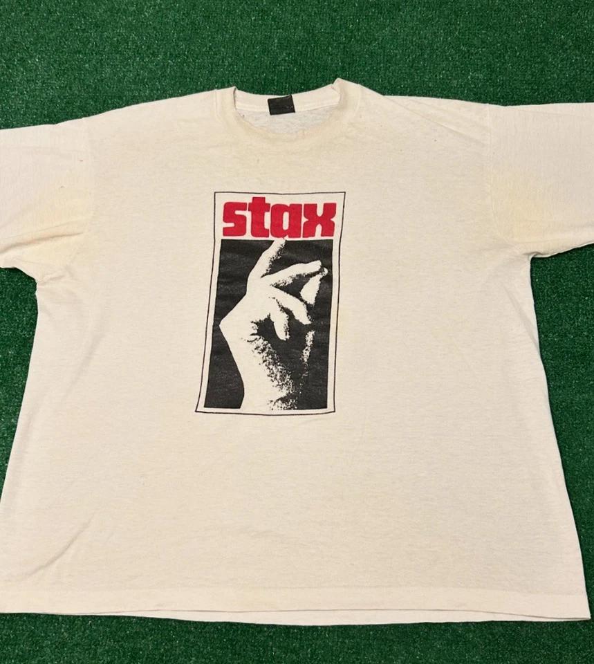 Vintage 90s Stax Records Memphis Funk Blues Promo VTG Shirt Mens Size XXL 1990s S