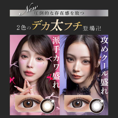 [RESAY Official Store] Seisei (Tamuka Seika) Produced & Image Model Colored Contact Lenses RESAY 1DAY 10 Lenses Silver Wolf -2.75