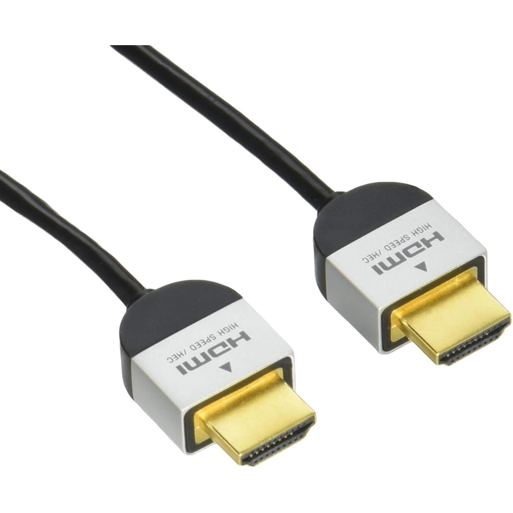 Sony HDMI Cable DLC-HE10S: 1.0m Slim Cable, Black DLC-HE10S B