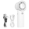 Rechargeable Portable Handheld Fan 5-Speed, 3600mAh, 162mm White
