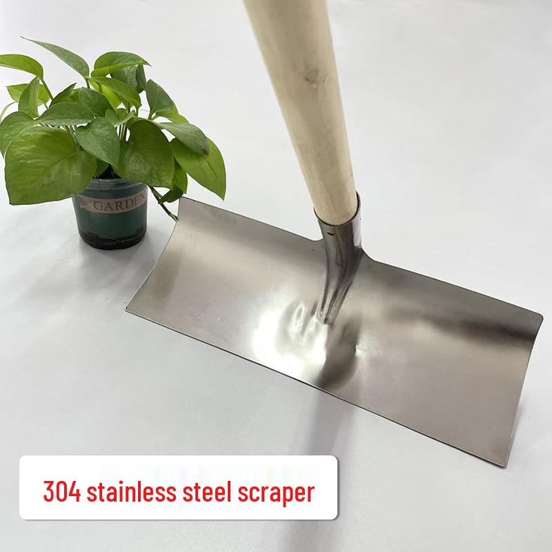 304 Stainless Steel Multi-Purpose Rake and Scraper 20cm single head scraper