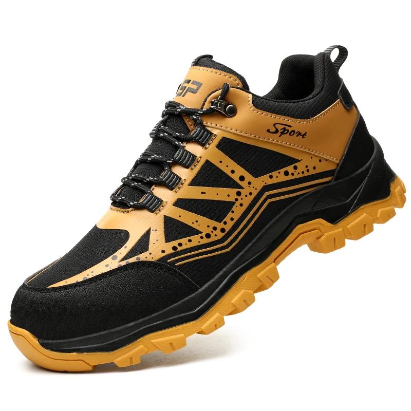 

protective work shoes with a steel toe construction indestructible safety shoes anti slip work shoes woman light work sneakers 36