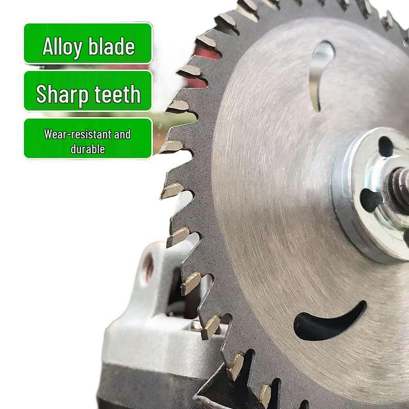 4-Inch 40T Wear-Resistant Alloy Saw Blade for Angle Grinders - Thickened, Sharp, Professional Woodworking Cutter