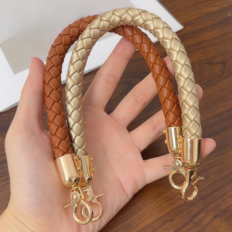1/2pcs 2025 New Bag Shoulder PU Straps Accessories DIY Woven Bag Strap Hand Strap Handbag Shoulder Straps Bag Accessories
