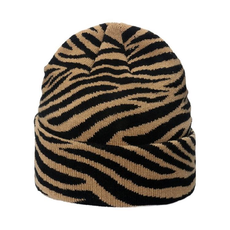 Halloween Knitting Cow Pattern Soft Unisex Hat Adult Outdoors for Ski Cycling