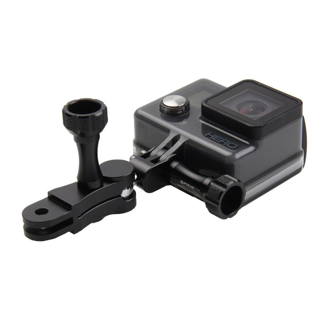 PULUZ PU174 Für GoPro Hero/DJI Osmo Action Metall 360 Grad Schwenkbare Halterung Adapter mit Langen Schrauben