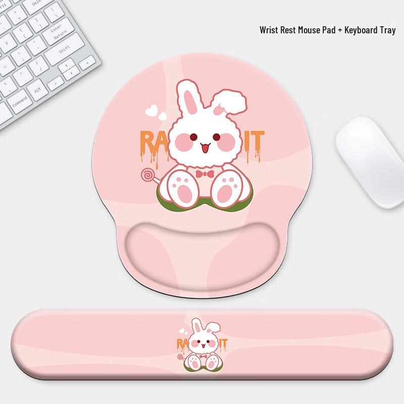 Sitting Rabbit Ergonomic Wrist Rest Pad
