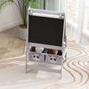 3-In-1 Kids Easel with Paper Roll, Art Easel, with Storage - Grey