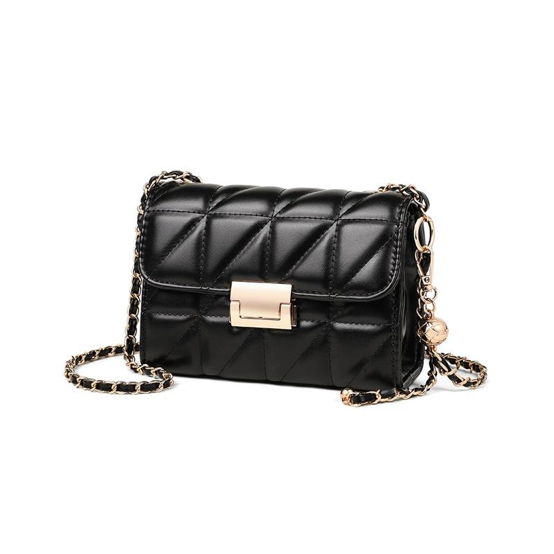 Bag Fashion Women'S Bag Crossbody Bag Light Luxury Niche Premium Sense Rhombus Chain Bag Luggage