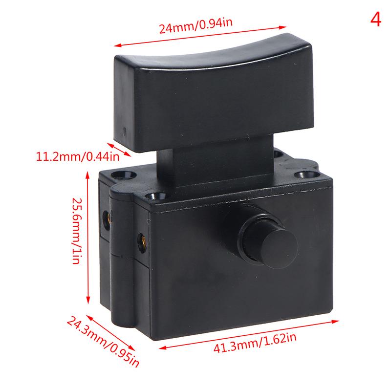 Miniatur-Elektrowerkzeugschalter Geschwindigkeitsregler Auslöseknopf für Winkelschleifer