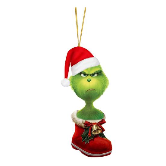 Christmas Ornament Dog Decorative Festive Car Backpack Pendant Home Party DIY Gift Party Pendant Decoration