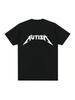 Maglietta Metal Rock Meme Autismo unisex Wounisex Moda Hip Hop Manica Corta Magliette Oversize Estate Sportiva Maglietta Larga Top