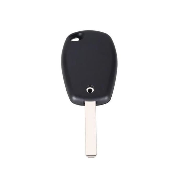 2-Button Wave Key Shell For Vehicles Clio Megane Laguna