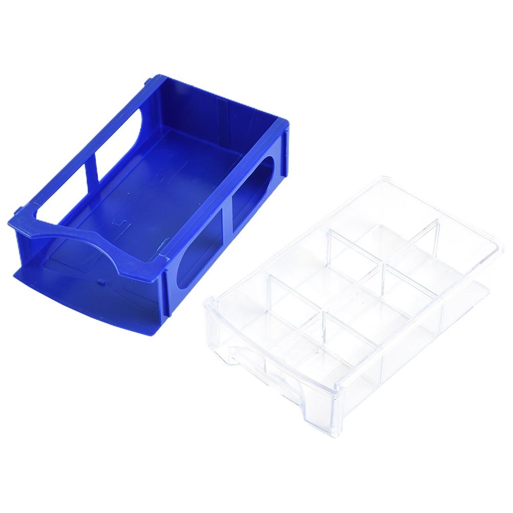 160*95*40mm Storage Box 80 Degree Celsius PE Stackable Thicken
