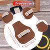 Tape Measure Holder Measuring Holder,Handcrafted,PU Leather,Tool Tool Belt Clip for Home