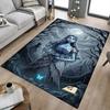 1pc ghostly bride moonlit cemetery Carpet Anti Slip Polyester Floor Mat for office.Bedroom