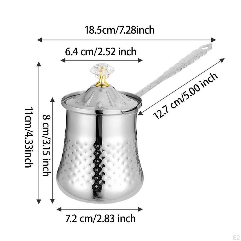 Coffee Maker, Kitchen Utensil, Ideal for Camping And Induction Cookers, with Anti-spill Spout,