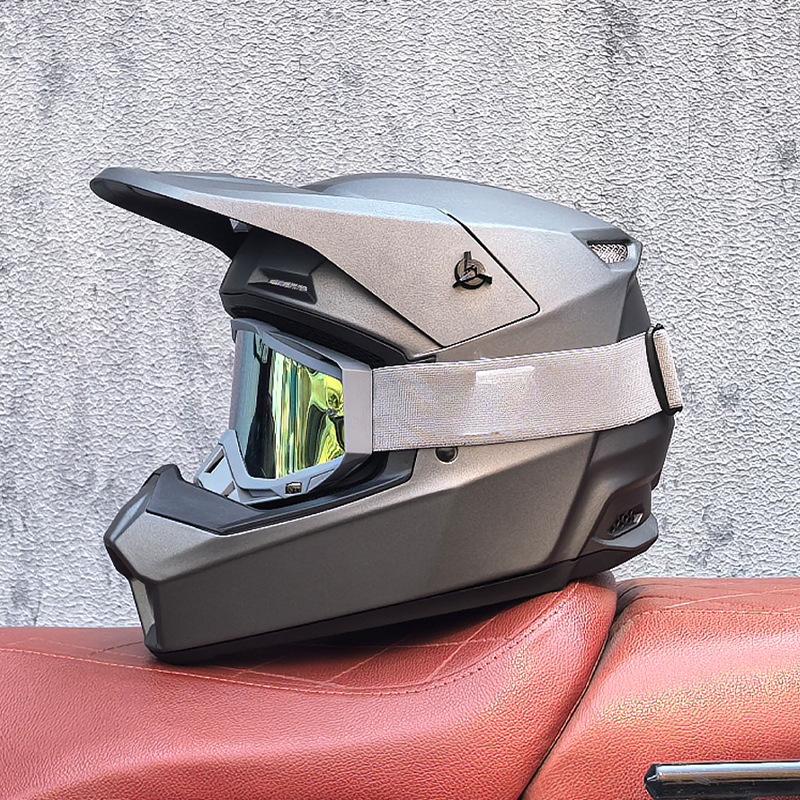Off-Road Helmets Kids Teens Electric Bike Helmets Men and Women Rally Helmets Mountain Bike Riding Downhill