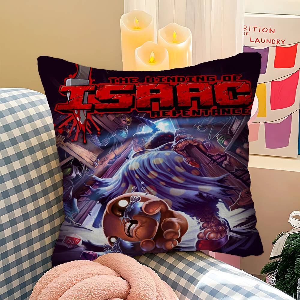 

Классическая игра The Binding Of Isaac 45*45см Наволочка Декоративная Наволочка для Подушки Домашняя Наволочка для Подушки на Диван 12x12Inch