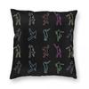 Battle Royale Victory Dance Neon Pillowcase Polyester Linen Velvet Printed Zip Decor Pillow Case Home Cushion Cover