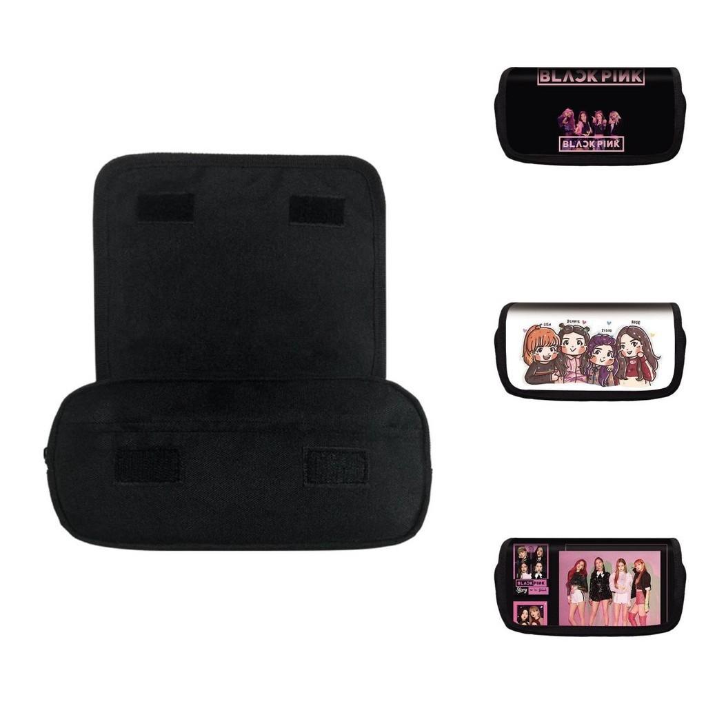 Stylish Blackpink Double Pencil Pouch Bag Large Capacity Kid Student Gift