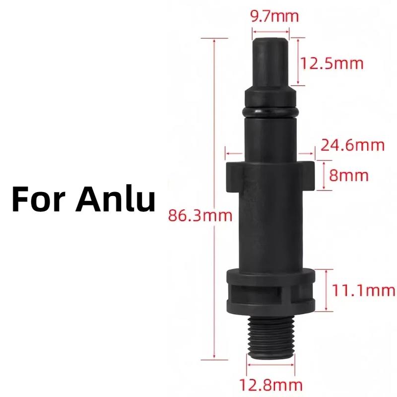 Anlu/Lava/YILI/Karcher/Bosch car washing water gun foam pot adapter high-pressure car washing accessories Different angle nozzle