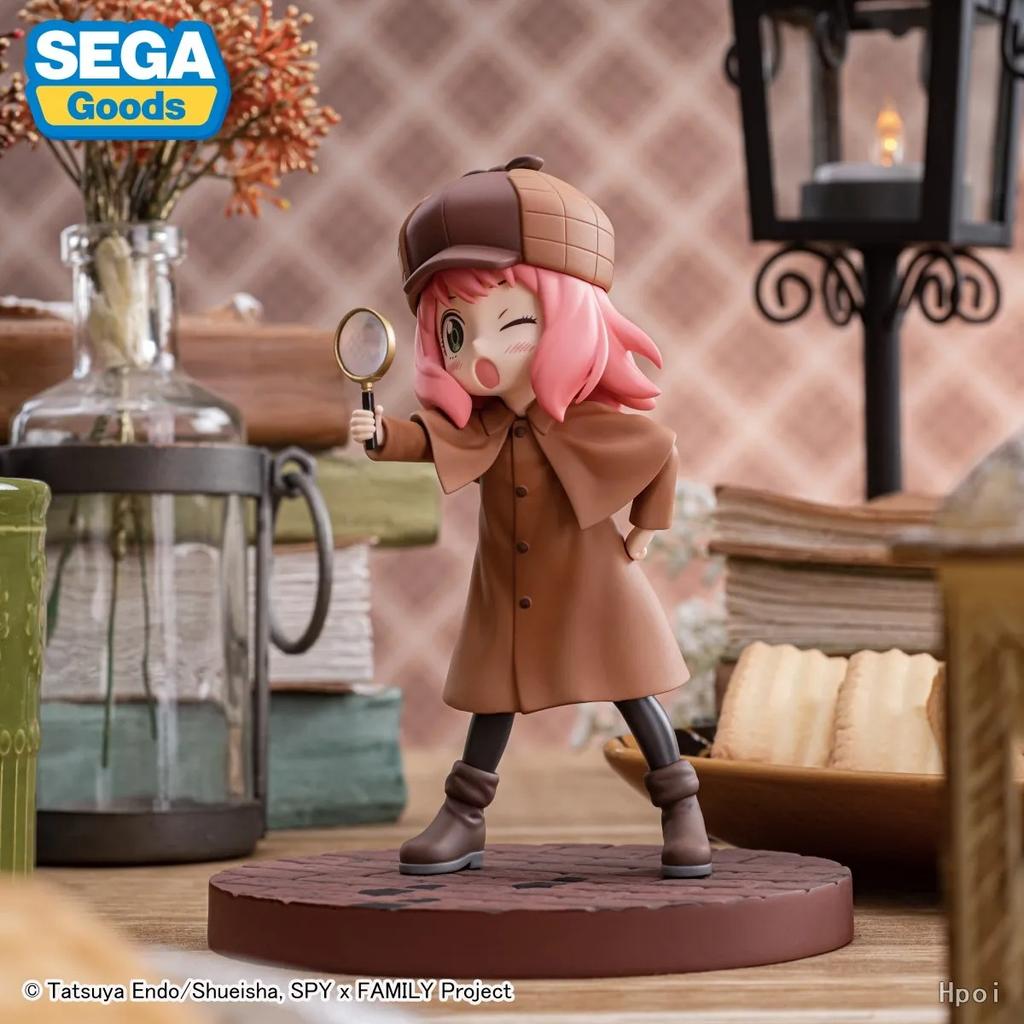 13CM Anime Anya Forger Figure Gekijouban Spy × Family Code White Kawayi Cute Model Toy Gift Collection Set Toy Action Figure
