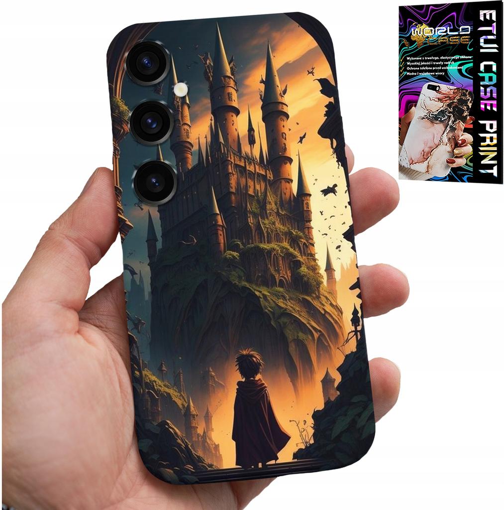 Etui Do Samsung Galaxy S25 - Case Dla Fana Magii Magów Różdżka Zamek