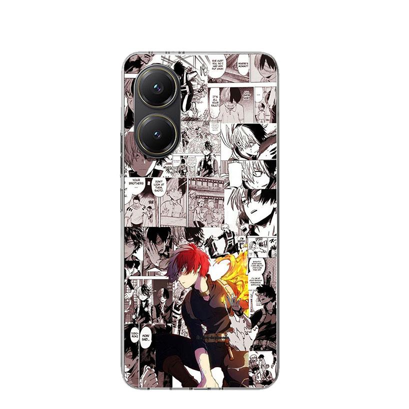 Todoroki Shoto MHA My Hero Phone Case For Xiaomi Poco X3 X5 X6 X7 X4 Nfc F7 Ultra F6 F5 Pro F4 Gt F3 M6 M5S M4 M3 Art Cover Coqu