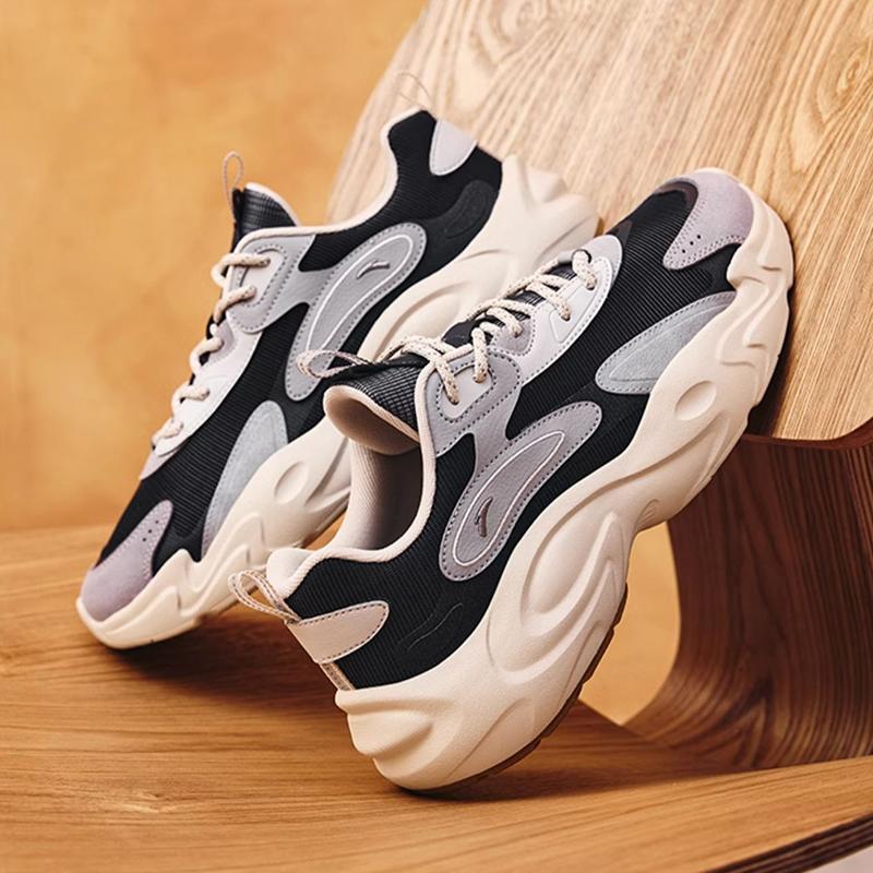 Anta Xingyun Slip Resistant Abrasion Resistant Slip Resistant Abrasion Resistant Low top Chunky Sneakers Men's 112438856-3