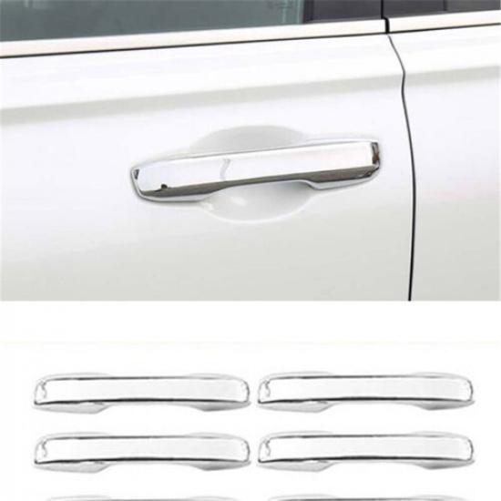 Chrome Exterior Side Door Handle molding Cover Trim For Honda CR-V CRV 2023-2024