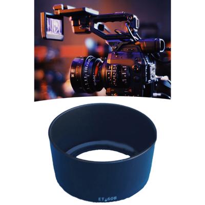 Paraluce ET-60B Durevole Reversibile Paraluce Sostitutivo Riparazione Accessorio di Ricambio per Obiettivo RF-S 55-210mm F5-7.1 IS STM