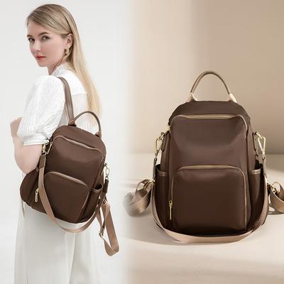 Diebstahlsicherer Schulranzen Oxford-Stoffrucksack Damentasche All Fashion Großraum-Canvas-Kleinrucksack